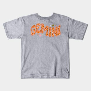 Starry Gemini Kids T-Shirt